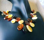 Amber Vintage natuurlijke Baltische barnsteen halsketting-