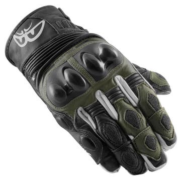 Berik Nador Zwart Groen Handschoenen, Motoren, Nieuw met kaartje, Berik, Handschoenen, Heren