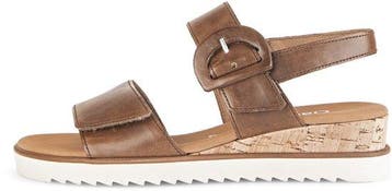 Gabor 752 Sandalen - Met Sleehak - Dames - Camel - Maat 38,5, Kleding | Dames, Schoenen, Verzenden, Nieuw