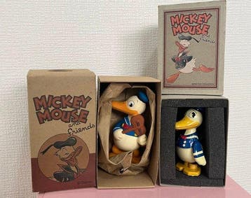 Young Epoch Co. - Beeldje - Donald Duck - Tin, Knijpen, Verzamelen, Nieuw