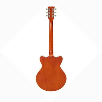 Vintage REVO VRH300 Amber Burst, Ophalen of Verzenden, Nieuw, Semi-solid body, Overige merken