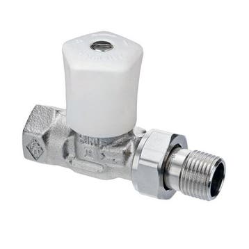 Radiatorkraan recht 1/2 Heimeier Mikrotherm, Verzenden, Nieuw