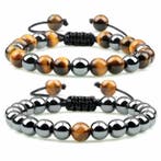 Fako Bijoux - Dubbele Kralen Armband Suprême  - 8mm -, Verzenden, Nieuw