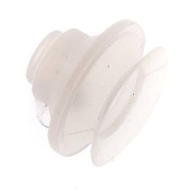 32mm Balg siliconen Helder Vacuümzuignap Slag 9mm, Verzenden, Nieuw