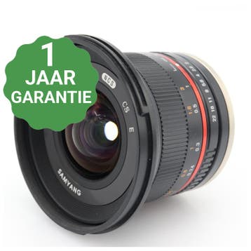 10% korting | Samyang 12mm f/2 NCS CS Sony E, Audio, Tv en Foto, Verzenden, Gebruikt