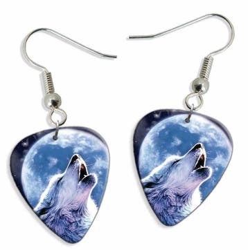 Plectrum ketting of sleutelhanger van een wolf, Ophalen of Verzenden, Nieuw