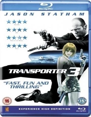 Transporter 3 (Blu-ray), Verzenden, Gebruikt