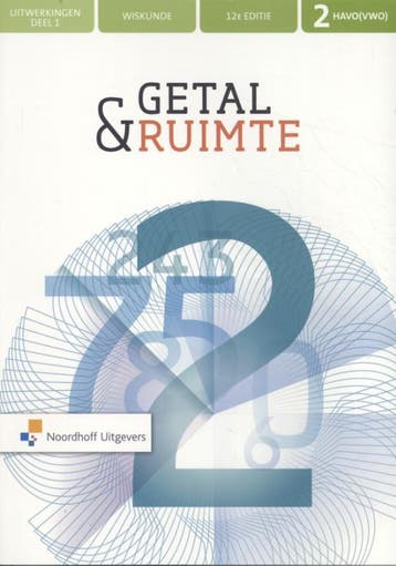 2 HAVO/VWO / Getal & Ruimte / Uitwerkingen deel 1, Boeken, Verzenden, Gelezen