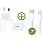 iPhone 14/13 USB-C Adapter + iPhone Oplader Kabel 1 Meter, Ophalen of Verzenden, Nieuw
