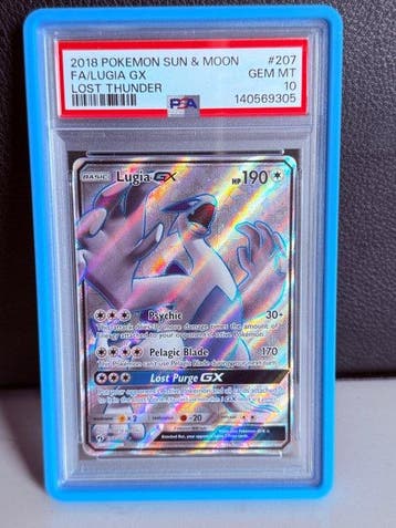 Pokémon - 1 Graded card - Lugia #207 Foil, Full art - PSA 10, Nieuw