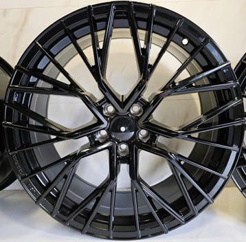 20 inch 5x112 Kipardo X2246 Gloss Black 9J ET35 velgen, Ophalen of Verzenden, Nieuw, 20 inch, Velg(en)
