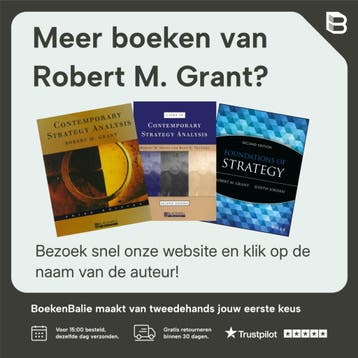 Foundations of Strategy - Robert M. Grant 9780470971277, Verzenden, Gelezen, Robert M. Grant