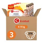 Kruidvat 3 Midi Luiers Volumedoos 2 Maanden, Verzenden, Nieuw