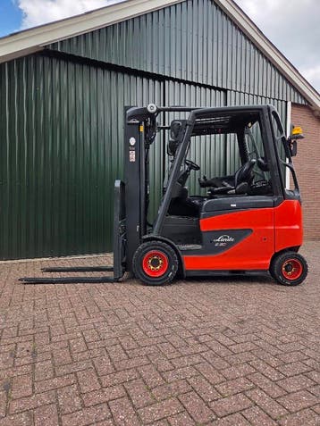 Linde E30H-01 Elektrische Heftruck BJ 2018 Triplex 2100 uur!, Linde, Heftruck, Ophalen of Verzenden, Elektrisch