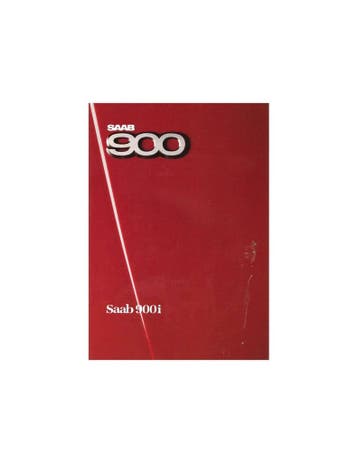 1986 SAAB 900 BROCHURE FRANS, Boeken, Auto's | Folders en Tijdschriften, Nieuw, Author
