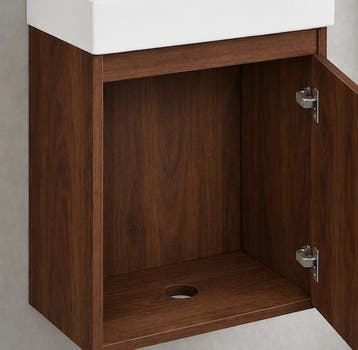 SALE - Volda 40 rechts - Walnoot - Toiletmeubel -, Ophalen of Verzenden, Nieuw