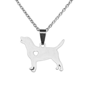 Fako Bijoux - Ketting Met Hanger - Stainless Steel - RVS -, Verzenden, Nieuw