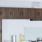 vidaXL Wandkast Bruin Eiken 40 x 31 x 40 cm Bewerkt hout, Verzenden, Nieuw, Bruin