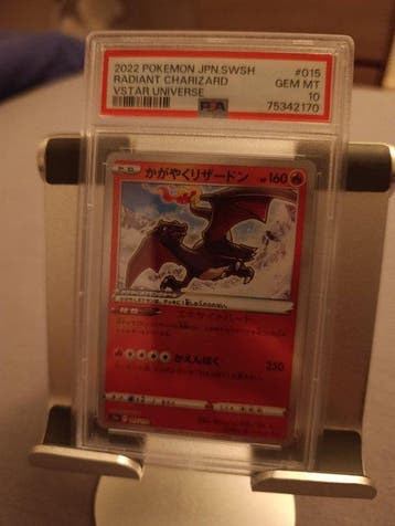 Pokémon - 1 Graded card - Charizard #015 Foil - PSA 10 -, Nieuw