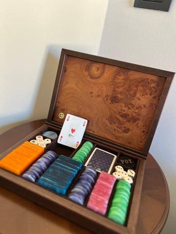 Pokerset - Vintage Cartorama Luxury Card Game Set – Sealed