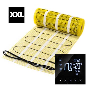 XXL pro-serie elektrische vloerverwarming  150 watt 70 m², Ophalen of Verzenden, Nieuw
