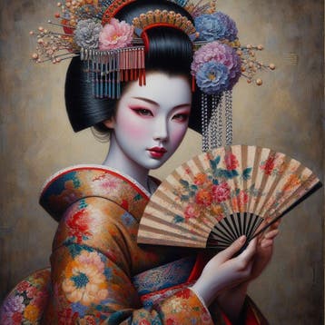 Geisha, Antiek en Kunst, Verzenden