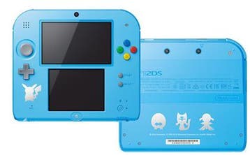 Nintendo 2DS - Pokémon Limited Edition - Lichtblauw 3DS, Ophalen of Verzenden, Zo goed als nieuw, Blauw