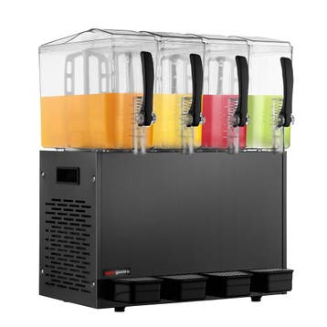 GGM Gastro | Sapdispenser - 4x10 liter - 500W - zwart |, Verzenden, Nieuw in verpakking, Overige typen