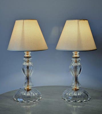 Artelight - Lamp (2) - kristal - glas - messing -