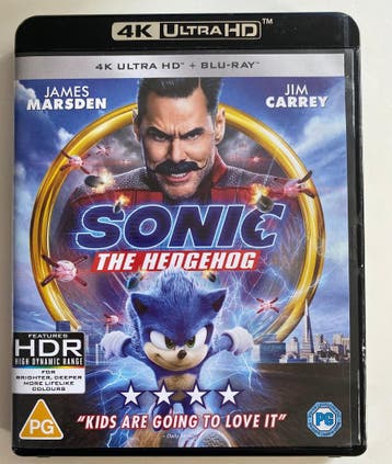SONIC THE HEDGEHOG (IMPORT WITH DUTCH SUBS) (4K ULTRA HD +, Cd's en Dvd's, Blu-ray, Verzenden, Gebruikt