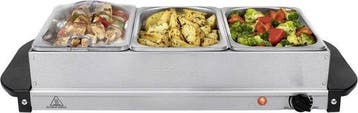 Tristar BP-6283 - Buffetwarmer 200W - Chafing dish - 3 x 1,4, Ophalen of Verzenden, Nieuw