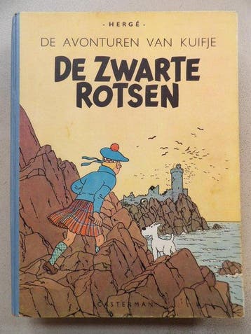 Kuifje 6 De zwarte rotsen - [A46] - Houthoudend papier - 1 x, Nieuw