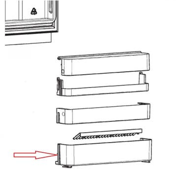 Dometic flessenrek onder RMS8500, Caravans en Kamperen, Nieuw