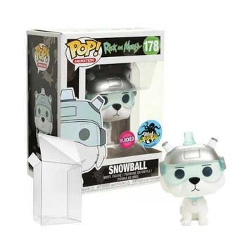 Funko Pop  Rick & Morty  Snowball 178 Flocked LA Comic Con, Verzenden, Nieuw