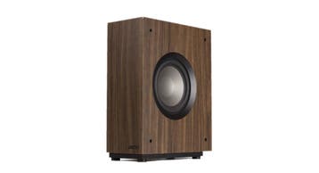 Jamo S808 SUB walnoot sufwoofer, Audio, Tv en Foto, Ophalen, Subwoofer, Zo goed als nieuw, Minder dan 60 watt