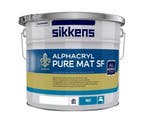 Sikkens Alphacryl Pure Mat SF | Matte Muurverf - 10L RAL, Wit, Nieuw, Verf, Verzenden