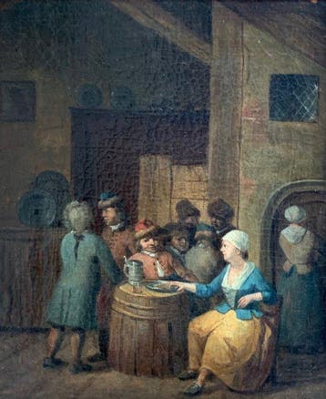 Jan Baptiste Lambrechts, Toegeschreven aan - Herbergscéne