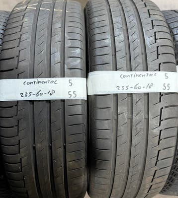 2x235-60-18 Continental Zomer 2x5m €55 Per Band 235 60 18, Ophalen, 18 inch, Gebruikt, 235 mm