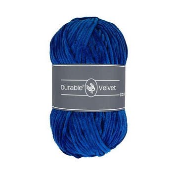 Durable Velvet 2103 Cobalt - Haakgaren / Breigaren, Hobby en Vrije tijd, Breien en Haken, Ophalen of Verzenden, Nieuw, Breien of Haken