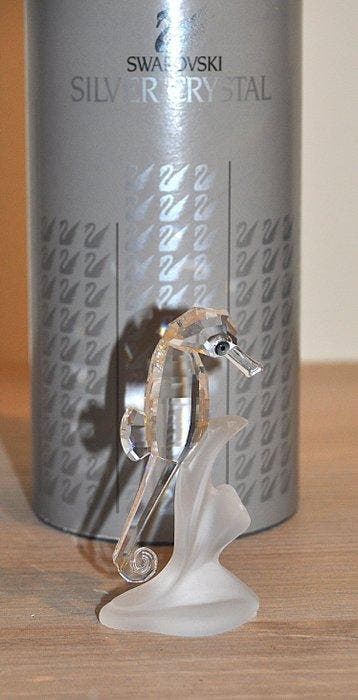Swarovski - Figuur - Cavalluccio marino in cristallo