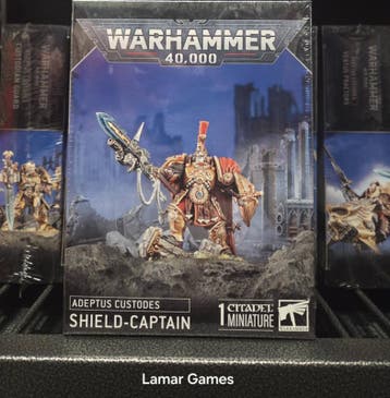 Adeptus Custodes Shield-Captain (Warhammer nieuw), Hobby en Vrije tijd, Wargaming, Ophalen of Verzenden, Nieuw