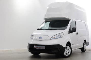 Nissan e-NV200 L2H2 Optima 40 kWh 100% Elektrisch Snellader, Automaat, Gebruikt, Overige brandstoffen, Wit