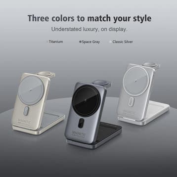 3-in-1 Magnetische Draadloze Oplader voor iPhone, Apple Watc, Verzenden, Nieuw