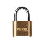 Hangslot | Perel | 50 mm (Cijferslot, Stalen beugel), Verzenden, Nieuw