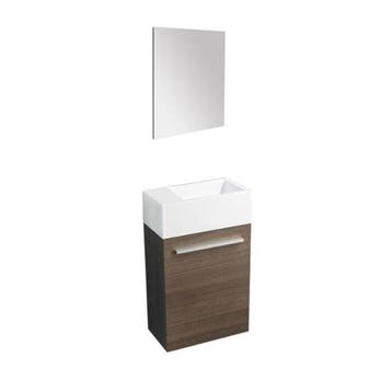 Sani Royal Fonteinkast met Greep Grepo Grey Oak, Nieuw