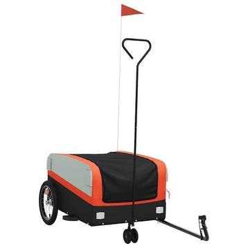 Fietskar zwart/oranje | Tweedekansje | 34% Korting OP=OP, Bagagekar, Ophalen of Verzenden, Zo goed als nieuw, 40 tot 60 kg