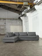 Minotti Williams Hoekbank Antraciet | NIEUWSTAAT + garantie, Huis en Inrichting, 300 cm of meer, Ophalen of Verzenden, Zo goed als nieuw