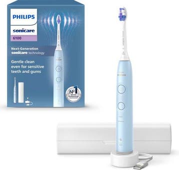 Philips Sonicare 6100 series - Elektrische Tandenborstel –, Verzenden, Nieuw