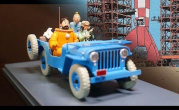 Moulinsart - Hachette - Tintin - 1 - Voiture 1/24 - La Jeep, Nieuw