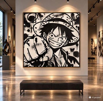 Timo Wedell - Black and White Luffy - XL - Timo‘s